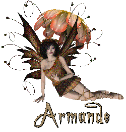 Prénom Armande en signature animée