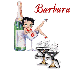 Prénom Barbara en signature animée
