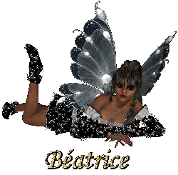 Prénom Beatrice en signature animée