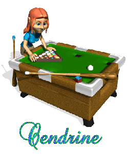 Prénom Cendrine en signature animée