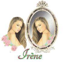 Prénom Irene en signature animée