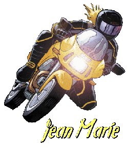 Prénom Jean Marie en signature animée