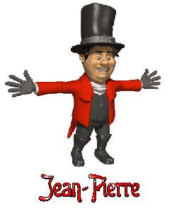 Prénom Jean Pierre en signature animée