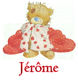 Prénom Jerome en signature animée