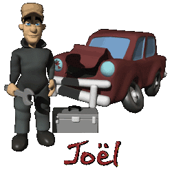 Prénom Joel en signature animée