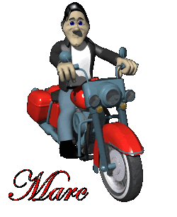 Prénom Marc en signature animée
