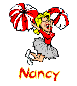 Prénom Nancy en signature animée