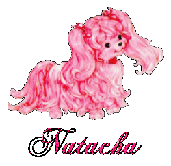 Prénom Natacha en signature animée