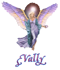 Prénom Vally en signature animée