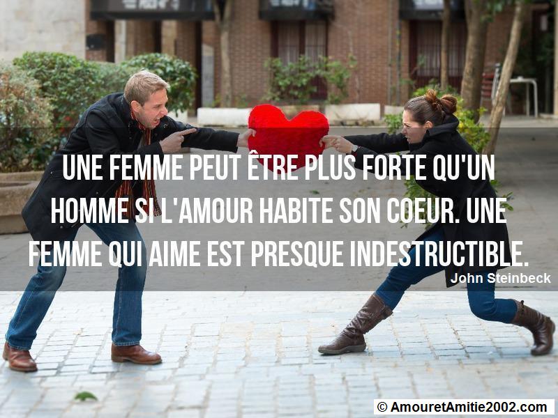 Citation Amour Une Femme Peut Etre Plus Forte Qu Un Homme