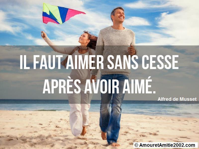 Citation Amour Il Faut Aimer Sans Cesse