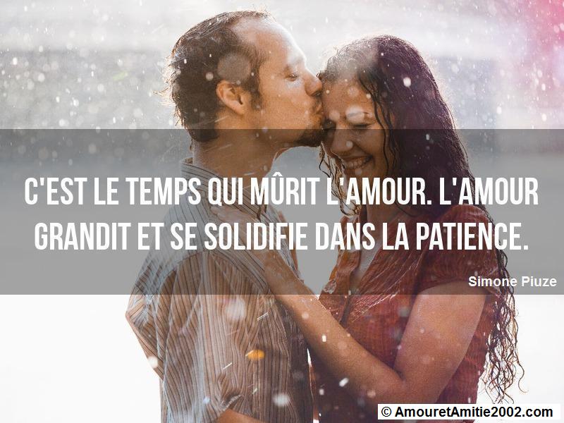 Citation Amour C Est Le Temps Qui Murit L Amour