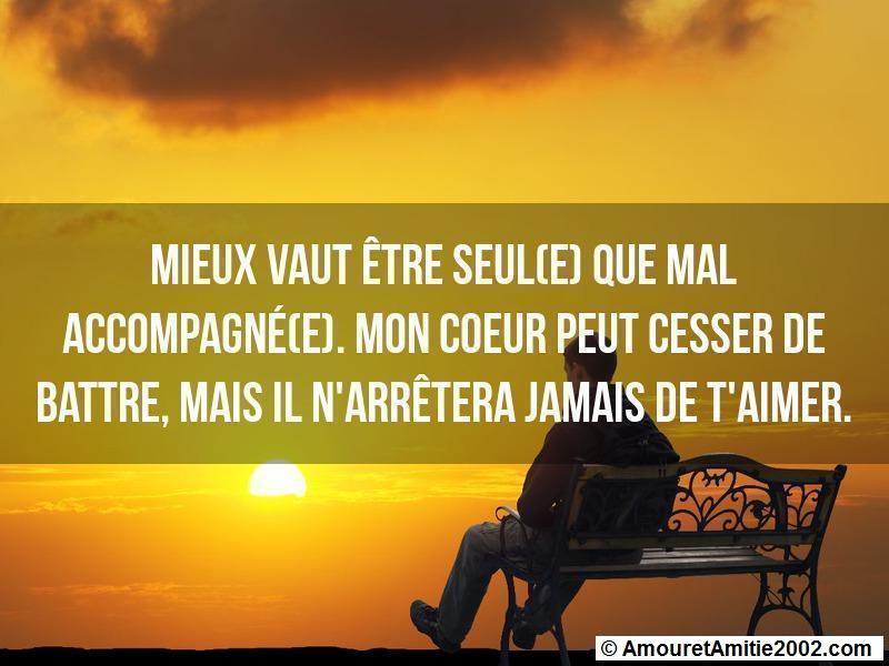 Citation Amour Mieux Vaut Etre Seul E Que Mal Accompagne E