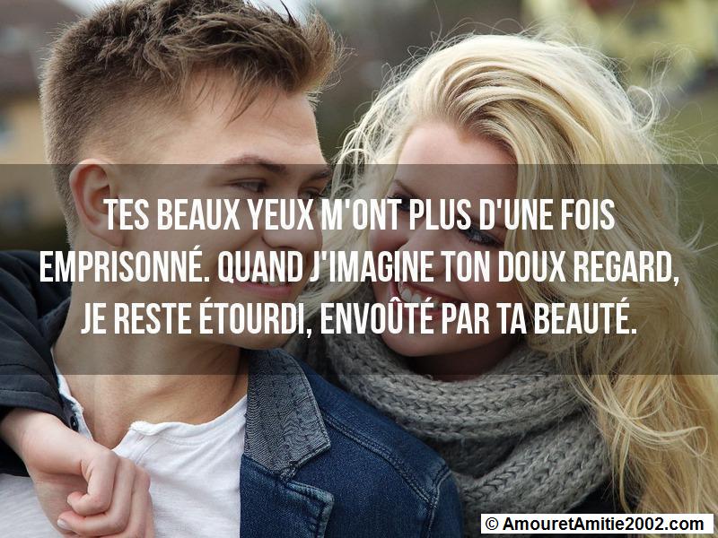 Citation Amour Tes Beaux Yeux M Ont Plus D Une Fois Emprisonne