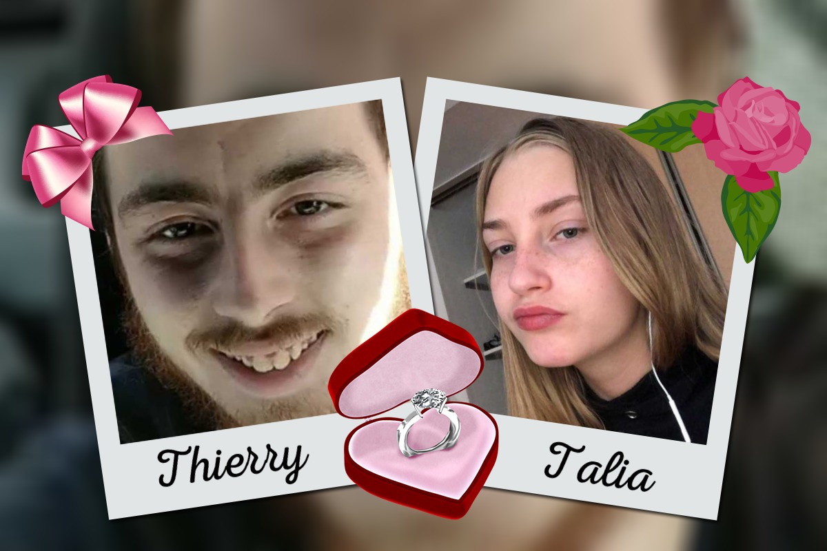 les mariés virtuels du jour