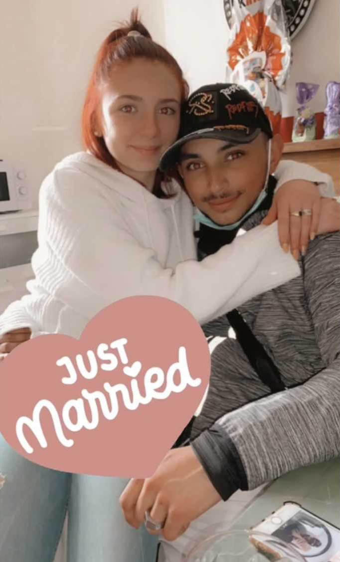 les mariés virtuels du jour