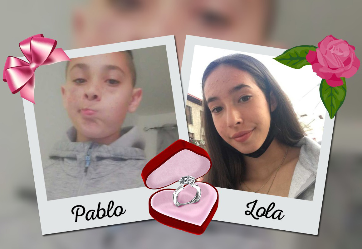 les mariés virtuels du jour