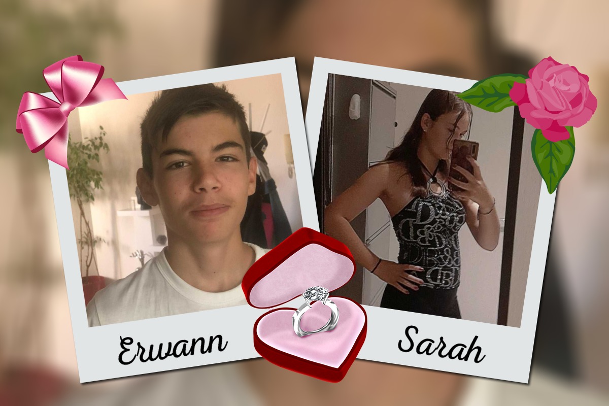 les mariés virtuels du jour