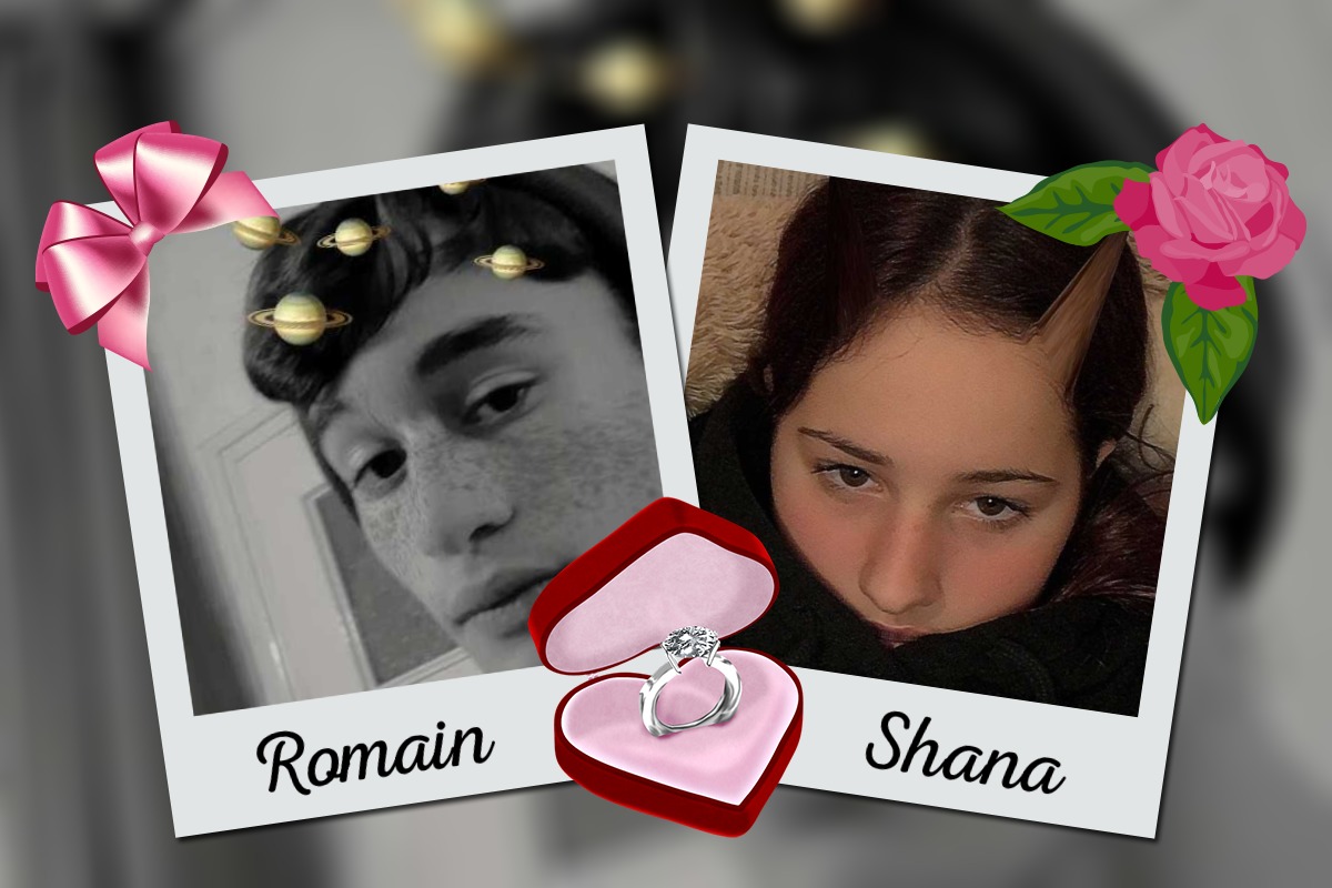 les mariés virtuels du jour