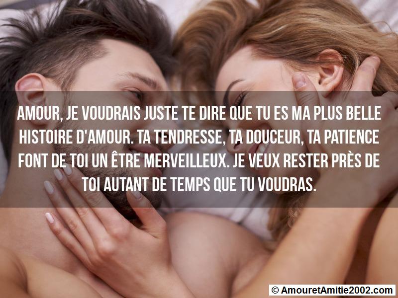 message amour 123