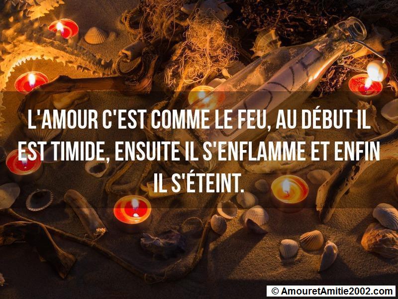 Proverbe Amour L Amour C Est Comme Le Feu